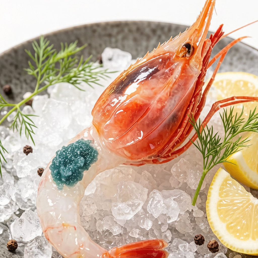 Sashimi Grade Spot Prawns 500g