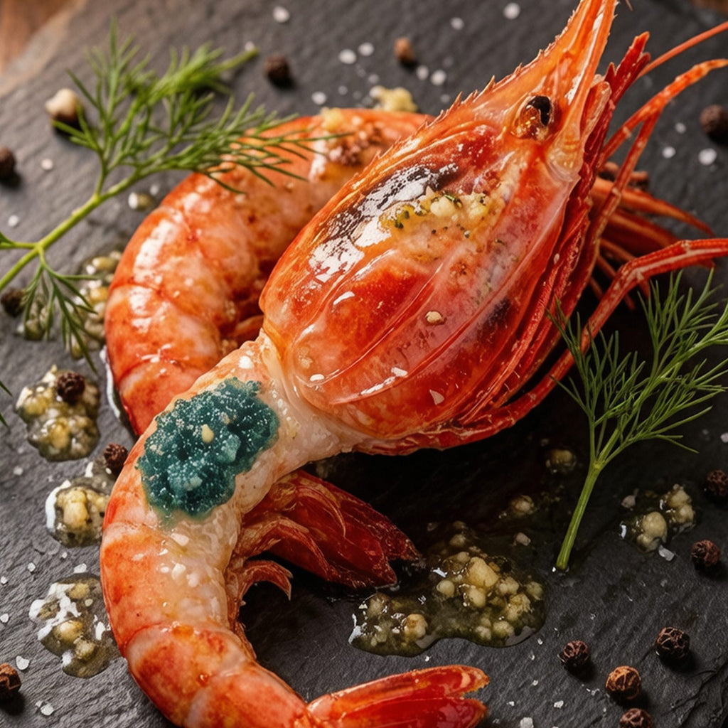 Sashimi Grade Spot Prawns 500g